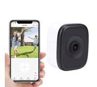 Cuifati Cámara de Ventana 3K 5MP, Cámaras de Ventana Interiores WiFi 2.4G y 5G, Cámara de Seguridad con Detección Humana, Audio Bidireccional, Visión Nocturna, Fácil Instalación, para