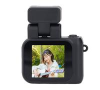 Cuifati Cámara de Vídeo UHD 4k para Viajes, Videocámara Pequeña, Pantalla Táctil de 2 Pulgadas, Soporte para Tarjeta SD 512G, Videocámara Nini Vlog con Luz de Vídeo, Lente Gran Angular