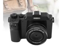 Cuifati Cámara Digital de 5k, 80mp 18x Zoom Autococus Punto Compacto y Cámaras Digitales de Disparo, WiFi Vlogging Vide Shake para Adolescentes para Principiantes Vlogging Viajes (Black)