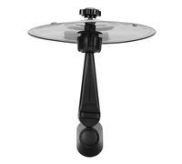Cuifati Cáscara de Choque de Ventilación de Aire de Automóvil, Tono Agradable, Resonancia, Resonancia de Metal, Cimbal de Automóviles Pequeños Mini Prácticos para Tablero (SILVER)
