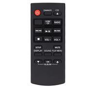 Cuifati Controlador de Altavoz de Control Remoto de Repuesto para el Sistema de Altavoces Matsushita SC-HC195 SC-HC297 SC-HC19EB-K N2qayb000984 SC-AKX200E SA-PM250
