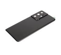 Cuifati Cubierta Trasera de Vidrio para S21 Ultra 5G, Carcasa Trasera de | Panel trasero de la puerta de la batería con corte de precisión, material de vidrio, con kit completo de herramientas de