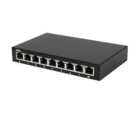 Cuifati Distribuidor de Sonido Digital de 16 Canales y 24 Bits para de Monitoreo P16 con Baja Latencia Divisor de para Presentaciones en Expansor de Monitor de Escenario para Eventos (Enchufe de la