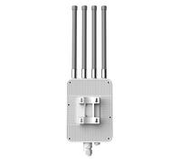 Cuifati Enrutador Inalámbrico para Exteriores con 4 Antenas de Alta Ganancia de 7dBi, Repetidor de 5 Modos para Grandes Superficies Agrícolas (Enchufe de la UE)