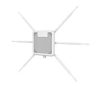Cuifati Enrutador Inalámbrico para Exteriores de 3000Mbps, 6 Antenas de Doble Banda de 7dBi con Repetidor de 5 Modos de Malla WISP, POE Resistente a la Intemperie IP67 para el Hogar (Enchufe de la UE)