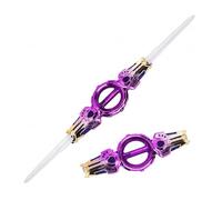 Cuifati Espada Luminosa para niños, Espada Katana retráctil LED, Sable Luminoso Giratorio Recargable para niños y niñas