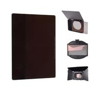 Cuifati Filtro ND Cuadrado de 4 '' X 5.65 '', Filtro de Densidad Neutral de Cine con Vidrio óptico HD Ultra Delgado, Filtro de Lentes ND de Revestimiento Múltiple para Fotografía y (ND1000)