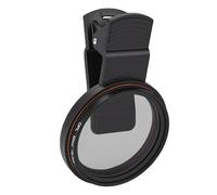 Cuifati Filtro Polarizador CPL de 52 Mm, Reduce el Resplandor y los Reflejos para Obtener Imágenes nítidas; Incluye Clip para Teléfono y Es Compatible con Smartphones.
