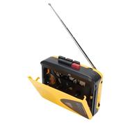 Cuifati Grabadora de Reproductor de Casete Retro, Radio Am FM Portátil con Altavoz y Micrófono Incorporados, para Viajes en Casa Al Aire Libre