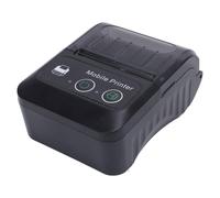 Cuifati Impresora Térmica de Recibos Bluetooth de 58 Mm, Impresora de Billetes USB Portátil de Bolsillo con Resolución de 203 PPP y Velocidad de Impresión de 50 a 80 Mm/s
