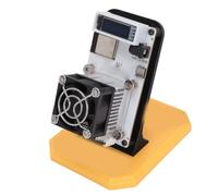 Cuifati Inicio Crypto Miner, Bitcoin Mining Machine 1.2TH/s Open Source BTC Miner con WiFi, Soporte, Fuente de Alimentación para Uso Doméstico (Enchufe de la UE)