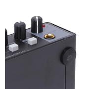 Cuifati Interfaz de USB C, Grabación de 24 Bits 192kHz para Músicos, con Preamplificador Transparente y Entrada Hi Z, Compatible con Wins y OS X (BLACK)