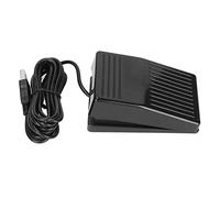 Cuifati Interruptor de Pie único USB Programable, Cable de 2 M, Pedal Fotoeléctrico de una Tecla, Interruptor de Acción de Teclado de Computadora Personalizado para Transcripción de Juegos