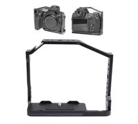 Cuifati Jaula de Cámara de Cuadro Completo Z8, Plataforma de Video de Aleación de Aluminio Liviano con Puertos de Zapatos Fríos, Jaula de Marco de Protección de la Cámara, Ideal para