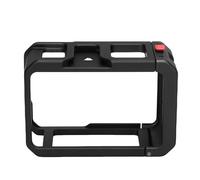 Cuifati Jaula de Cámara de Metal para Action 5 Pro 4 3, Plataforma de Video Protectora de Aluminio de Aviación, Marco de Liberación Rápida con Rosca de 1/4 de Pulgada, Soporte de Zapata Fría y Base
