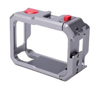 Cuifati Jaula Metálica para Cámara de Acción con Marco Protector y Soporte para Zapata Fría de 1/4 de Pulgada con Rosca y Accesorios de Interfaz múltiple.