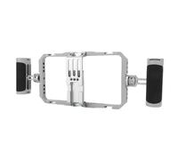 Cuifati Jaula Universal para Teléfono, Kit de Plataforma de Video para Teléfono Inteligente con Asas, Estabilizador de Caja de Vlogging para Cine de Mano para Videomaker, para Teléfonos