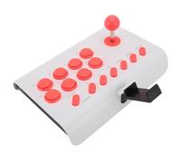 Cuifati Joystick Controlador de Juego de Lucha, WL Bluetooth Fight Stick con Programación Macro, Joystick Ergonómico Antideslizante para IOS PC Steam Deck (WHITE)