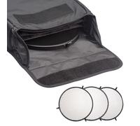 Cuifati Juego de Rejilla de Panal, Aleación de Aluminio de 20 40 60 Grados con Bolsa de Transporte, para Fotografía con Luz de Flash Estroboscópica de Estudio Reflector Estándar P70