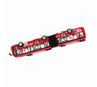 Cuifati Juguete Electrónico para Coche Ligero de Autobús Urbano para Niños |1:48 Scale Educational Push Car with Cool Lights |Regalo de Cumpleaños para Niños Mayores de 6 Años |Juguete de