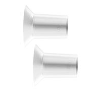 Cuifati Kit de Accesorios para Extractor de Leche de Silicona de Grado Alimenticio, Convenientemente Limpio y Desinfectado, Mejora la Experiencia de Bombeo, Incluye Válvula de Pico de Pato de 2