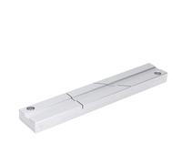 Cuifati Kit de Bloques de Empalme para Cinta de Carrete Abierto de 1/4 Pulgadas, Juego de Aluminio de Grado de Estudio para Cintas de Carrete Abierto Revoxsonido de 1/4 de 10 Pulgadas, (BLUE)