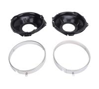 Cuifati Kit de Cubo de Montaje y Anillo de Retención de Faros Delanteros de Acero Inoxidable Anillos de Retención de Viga Sellados de 7 Pulgadas con Herrajes para Camaro 1967-1969 Nova 1969-1970
