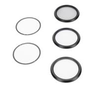 Cuifati Kit de Filtros de Cámara, 1/4 1/8 Filtros de Difusión Negra y Difusión Blanca Suave de Liberación Rápida Magnética, con Bolsa para LX10 G7X3 G7X2 ZV1 RX100 M5 GR3 GR2