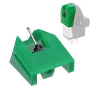 Cuifati Lápiz óptico de Repuesto AT-VMN95E, Aguja Elíptica de Diamante para Tocadiscos de 0,3x0,7 Mil, Apta para Cartucho AT-LP120X -VM95E