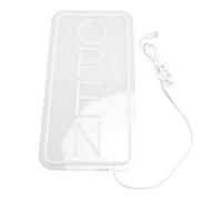 Cuifati Letrero Abierto de Neón LED Regulable de 16,5x8,7 Pulgadas, Letrero Abierto con Luz Eléctrica Alimentada por USB para Negocios, Tiendas, Cafeterías, Bares, Restaurantes, Hoteles club: Ahorro