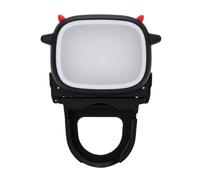 Cuifati Luz de Relleno Magnética Apta para 4, Luz de Video de 3 Temperaturas de Color para Selfie Al Aire Libre, de Relleno de Cámara de 1.5W con Batería de 300mAh y Carga Tipo C