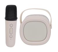 Cuifati Máquina de Karaoke para Niños, Altavoz Bluetooth Portátil con Micrófono Inalámbrico, 4 Divertidos Efectos de Voz, Juguete de Karaoke para Niños y Niñas, Reuniones Familiares,