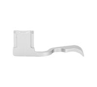 Cuifati Metal Hot Ship Thing Up Rosto Hand Hand Hand Hand, Protector de Zapatillas Hot Shoe para Fuji X S10, Aleación de Aleación de Aluminio Agarre Manual con Clip en el Mecanismo, (Silver)