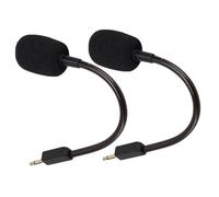 Cuifati Micrófono de Reemplazo de Blackshark V2 para Blackshark V2, Auriculares para Juegos Desmontables de 3.5 Mm Micrófono de Cancelación de Ruido con 2 Pcs de Espuma (Black)