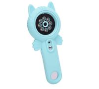 Cuifati Microscopio Digital Portátil, Aumento de 100x del Microscopio Electrónico Portátil de 2 Pulgadas de Pantalla USB para Jóvenes Scouts (Blue)