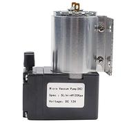 Cuifati Mini Bomba de Vacío DC 12V 5L/min 120kpa, Bombeo de Succión de Presión Negativa con Soporte para Muestreo de Análisis de Gases Médicos