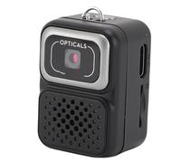 Cuifati Mini Cámara Digital Vintage, Cámara de Llavero 1080P HD con Lente de 2 MP, Cámara Retro Portátil de Apuntar y Disparar, Compacta, Pequeña, 1080P FHD, Cámara de Vídeo Vlogging (Black)