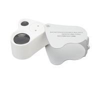 Cuifati Mini Microscopio de Bolsillo LED Portátil para Niños Adultos - Lupa con Zoom óptico de 30X 60X con Imágenes de Alta Claridad Herramienta de Mano Compacta y Liviana para Observar Circuitos de
