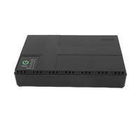 Cuifati Mini -Ups Protection, Multiway -Output BS ABS Schrabbar Fuente de Alimentación DC USB LAN PoE 8800MAH Compatibilidad Integral de la Batería para el de Control de Acceso (Enchufe de la UE)