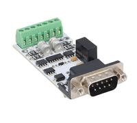 Cuifati Módulo Convertidor Serie RS232 a RS422 RS485, Conversión de Señal Bidireccional, Aislamiento de Alimentación CC CC Integrado, Aislador Digital, con Interfaz DB9 Estándar y