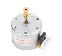 Cuifati Motor de Plato Giratorio, Motor de Cepillo de 78 RPM, de Plato Giratorio para Registrador de Registros con Cepillo con 3 Velocidades, CC 12 V, Orificio de Montaje de 25 Mm,