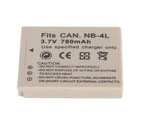 Cuifati NB 4L Batería para Cámaras 115 117 120 130 220 225 230 255 50 60 70 80 65 75, 780 MAh 3,7 V Batería de Iones de Litio para Cámara Digital de Repuesto, Fuente de Alimentación Adicional para