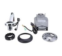 Cuifati OMC Caja de Control Remoto de Montaje Lateral 5006561, Control de de Acelerador Oculto para Barco Fueraborda, Reemplaza 174930 176917 176911, Montaje Lateral de Puerto con Interruptor de