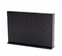 Cuifati Pantalla de Espectro Musical, Medidor VU, Luz de Ritmo LED en Forma de Ventilador con Módulo de Detección de Nivel Incorporado, para KTV Bar Home Party Stage Performance