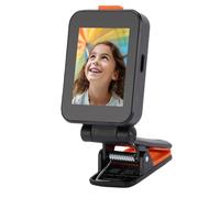 Cuifati Pantalla de Selfie de Teléfono de Pantalla HD de 2 Pulgadas 1080p, Fundición de Pantalla Directa WiFi, Abrazadera Plegable Universal, Prueba de Explosión y a Prueba de Scratch,