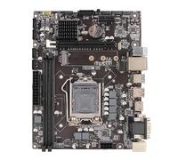 Cuifati para Placa Base Inter H310 LGA 1151 Placa Base de Computadora DDR4 con Ranura PCIe M.2 NVMe NGFF SATA 6 GB/s DVI + VGA + HDML, RJ45 Plug & Play
