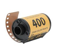 Cuifati Película en Color de 35 Mm Rollo de Película 320-400 Amplio Rango de Exposición Negativa en Color para Cámara 135 Contraste Medio con Estuche de Almacenamiento Grano Fino de Alta Definición