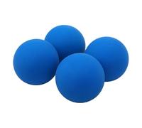 Cuifati Pelotas de Squash de Alta Elasticidad Paquete de 4 Pelotas de Squash de Entrenamiento Profesional Internas Huecas de Goma para Práctica y Desarrollo de Habilidades en Interiores y Exteriores