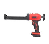 Cuifati Pistola de Calafateo Eléctrica, Pistola de Calafateo Inalámbrica sin Goteo con Herramientas de Calafateo, 4 Velocidades Ajustables con Luz LED para Llenado de Cocina y Baño,