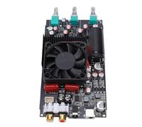 Cuifati Placa Amplificadora de Potencia Clase D 600W Placa Amplificadora de Graves de Baja Distorsión con Entrada AUX para Salida de del Vehículo Interfaz AV Material PCBPotencia de de Canal Mono Baja